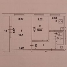 Квартира 47 м², 2-комнатная - изображение 3