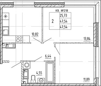 52,9 м², 2-комнатная квартира 8 100 000 ₽ - изображение 73