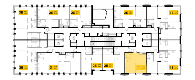 37,5 м², 1-комнатная квартира 10 400 000 ₽ - изображение 117