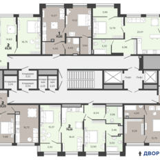 Квартира 73,4 м², 2-комнатная - изображение 2