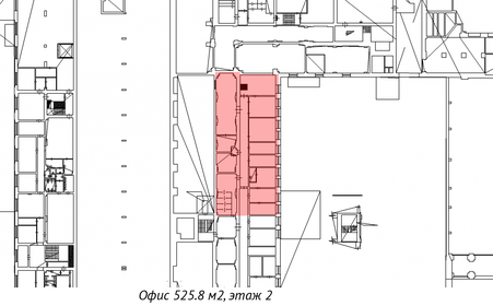 525,8 м², офис - изображение 5