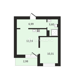 35 м², 1-комнатная квартира 5 650 000 ₽ - изображение 20