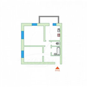 Квартира 52,6 м², 2-комнатная - изображение 4