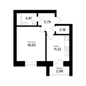 65,1 м², 2-комнатная квартира 9 740 588 ₽ - изображение 28