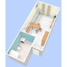 Квартира 25,5 м², студия - изображение 5