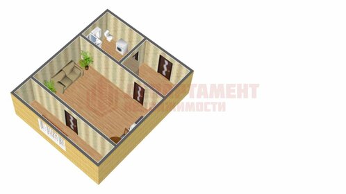 Квартира 24,1 м², студия - изображение 2