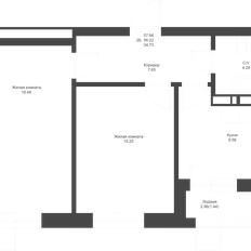 Квартира 57,7 м², 2-комнатная - изображение 3