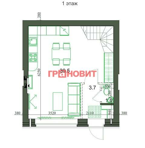 100 м², 3-комнатная квартира 9 051 000 ₽ - изображение 1