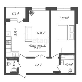 66,1 м², 2-комнатная квартира 11 900 000 ₽ - изображение 51