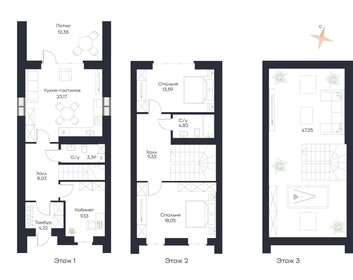 144,8 м² таунхаус, 0,4 сотки участок 13 034 700 ₽ - изображение 29