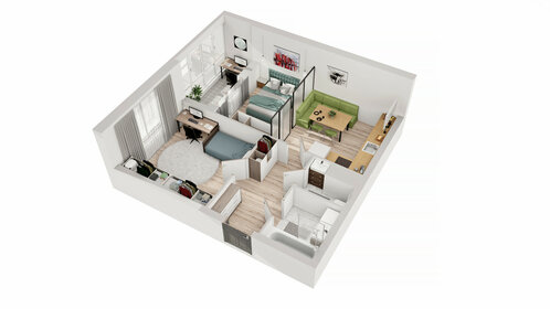 55,3 м², 2-комнатная квартира 7 907 900 ₽ - изображение 10