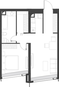 78,3 м², 3-комнатная квартира 15 116 351 ₽ - изображение 9