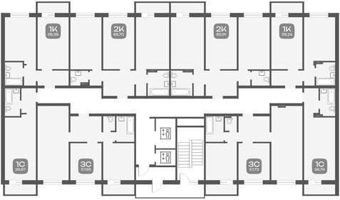 Квартира 40 м², 2-комнатная - изображение 2