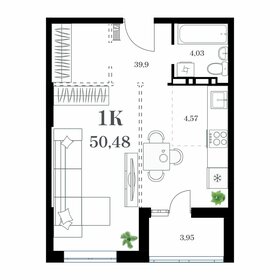 51,6 м², 1-комнатная квартира 10 631 700 ₽ - изображение 36