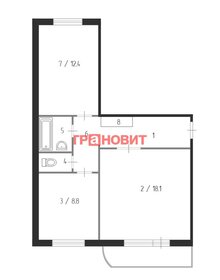 50,1 м², 2-комнатная квартира 4 200 000 ₽ - изображение 2