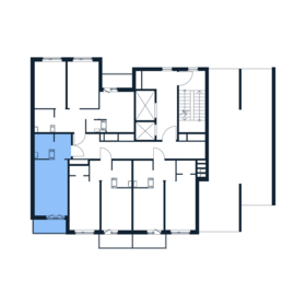 22,6 м², квартира-студия 3 400 000 ₽ - изображение 95