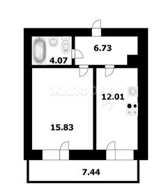 47 м², 1-комнатная квартира 5 600 000 ₽ - изображение 56