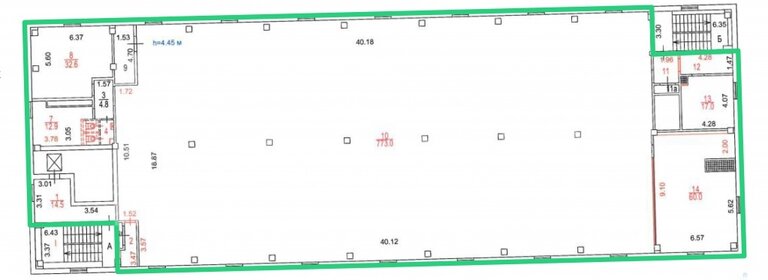 1000,6 м², офис - изображение 4