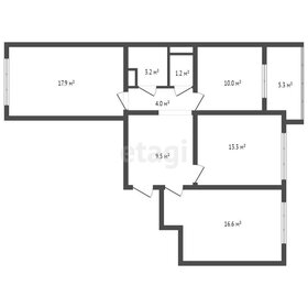 Квартира 77,3 м², 3-комнатная - изображение 2