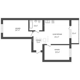 Квартира 67,8 м², 2-комнатная - изображение 2