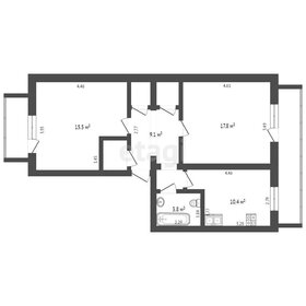 76,5 м², 2-комнатная квартира 9 562 500 ₽ - изображение 7