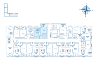 35,3 м², 1-комнатная квартира 4 272 510 ₽ - изображение 15