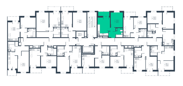 34,3 м², 1-комнатная квартира 5 039 160 ₽ - изображение 84