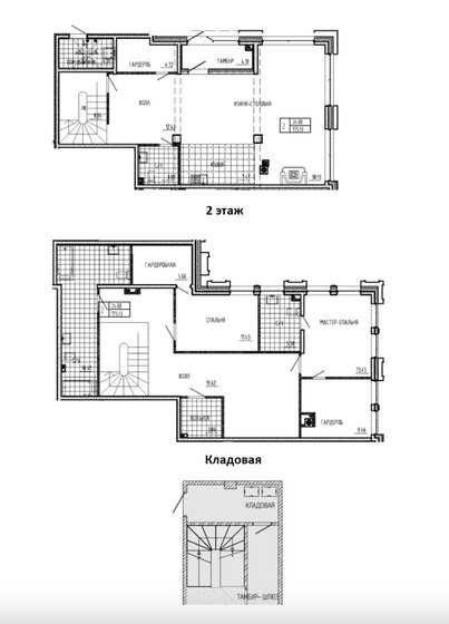 177 м², 3-комнатная квартира 77 650 000 ₽ - изображение 1