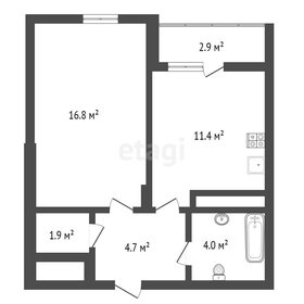 40 м², 1-комнатная квартира 5 700 000 ₽ - изображение 29