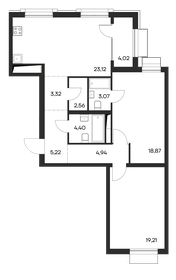87,2 м², 2-комнатная квартира 10 546 360 ₽ - изображение 27