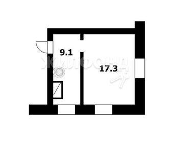 Квартира 26,4 м², 1-комнатная - изображение 5