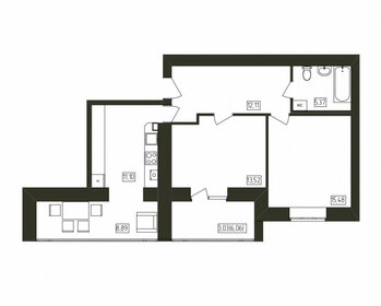 64,5 м², 3-комнатная квартира 4 500 000 ₽ - изображение 54