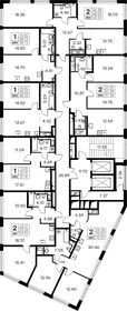 Квартира 57,4 м², 2-комнатная - изображение 2