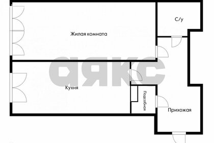 Квартира 75,8 м², 1-комнатная - изображение 1