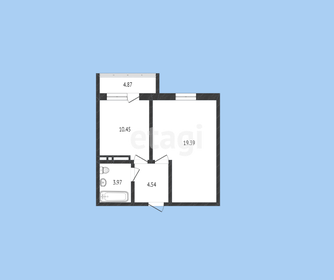 42 м², 1-комнатная квартира 4 100 000 ₽ - изображение 26
