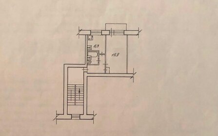 35,4 м², 1-комнатная квартира 5 000 000 ₽ - изображение 20