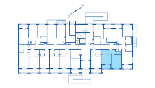 Квартира 34 м², 1-комнатная - изображение 4