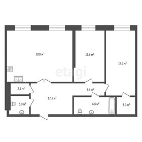 Квартира 94,2 м², 2-комнатная - изображение 1