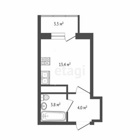 Квартира 21,5 м², студия - изображение 1