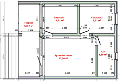 85 м² дом, 12 соток участок 2 990 000 ₽ - изображение 86