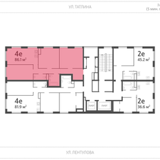 Квартира 86,2 м², 3-комнатная - изображение 2