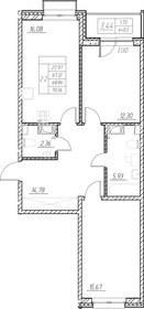 78,8 м², 3-комнатная квартира 10 250 000 ₽ - изображение 68