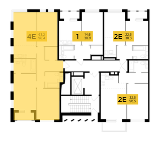 104 м², 4-комнатная квартира 28 900 000 ₽ - изображение 59