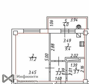 Квартира 37 м², 1-комнатная - изображение 1