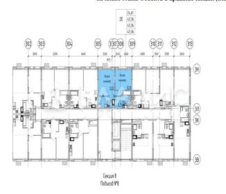 Квартира 43,4 м², 2-комнатная - изображение 1