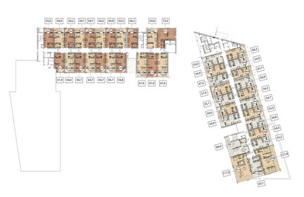 54,7 м², 1-комнатные апартаменты 84 785 000 ₽ - изображение 21