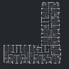 Квартира 53,9 м², 2-комнатная - изображение 3