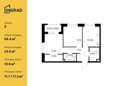 63,9 м², 2-комнатная квартира 12 300 000 ₽ - изображение 85