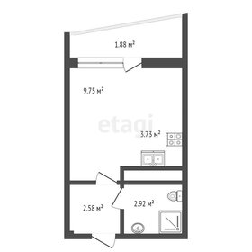 21,8 м², квартира-студия 7 116 995 ₽ - изображение 1