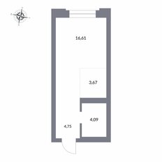 Квартира 29,1 м², студия - изображение 2